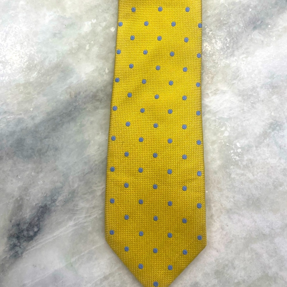Charles Thywhitt Yellow Tie